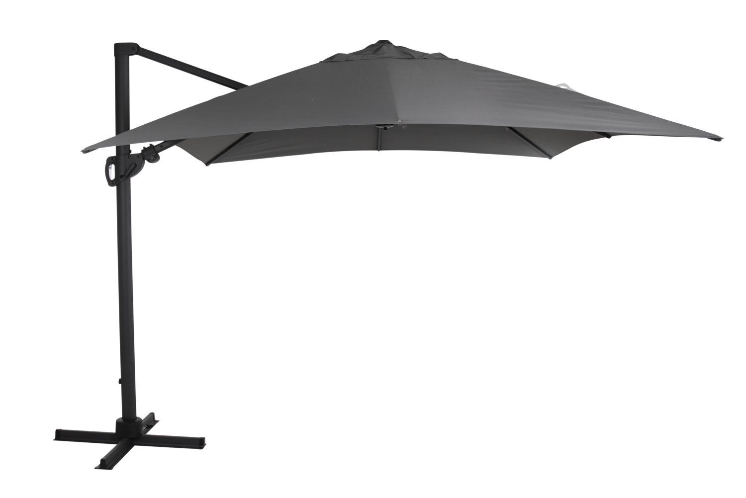 Varallo hanging parasol Grey Brafab